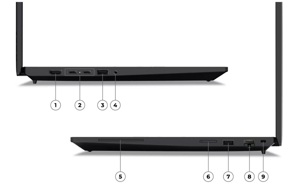 Notebook Lenovo ThinkPad P16s Gen 4 čierny Lenovo ThinkPad P16s Gen 3″ width=