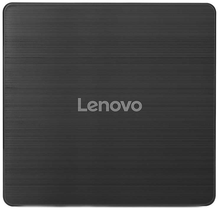 Externá DVD napaľovačka Lenovo Slim DVD Burner DB65, čierna farba