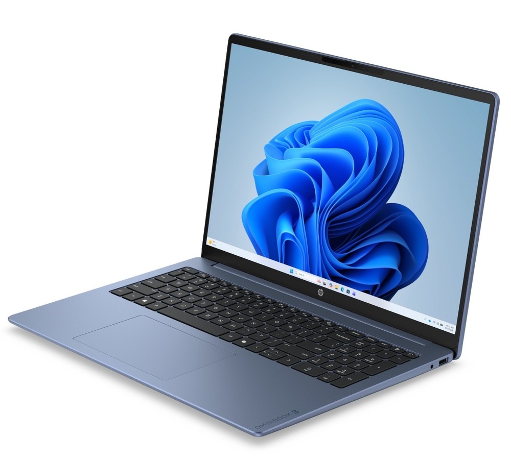 Notebook HP OmniBook 3 PC 16-bu0005ncx modrý Notebook HP OmniBook 3 PC ponúka širokú škálu portov na pripojenie všetkých vašich zariadení