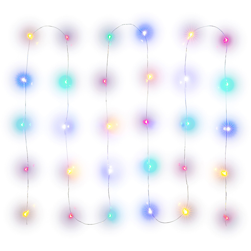 Vianočné osvetlenie RETLUX RXL 260, nano reťaz, 30 LED, 3 m, multicolor