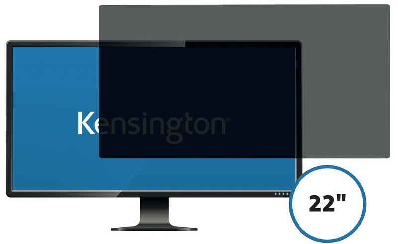 Privátny filter KENSINGTON pre monitor 22" Wide (16:10), dvojsmerný, odnímateľný KGN626483