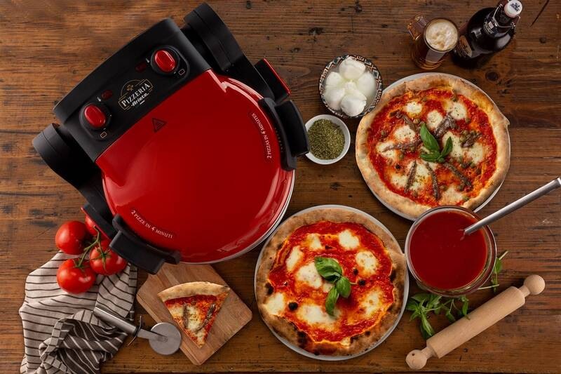 Pec na pizzu Ariete Pizzeria 927 červená Pec na pizzu Ariete Pizzeria 927 červená