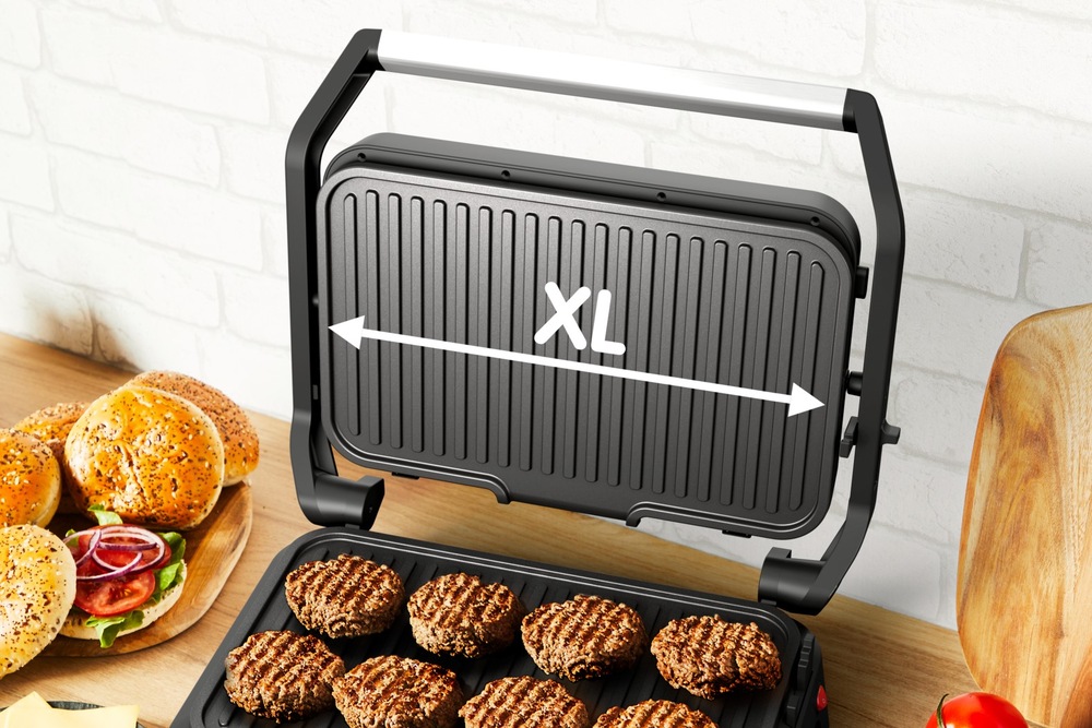 Gril Tefal GC520DE0 Supergrill 3in1 XL strieborný Gril Tefal GC520DE0 Supergrill 3in1 XL strieborný