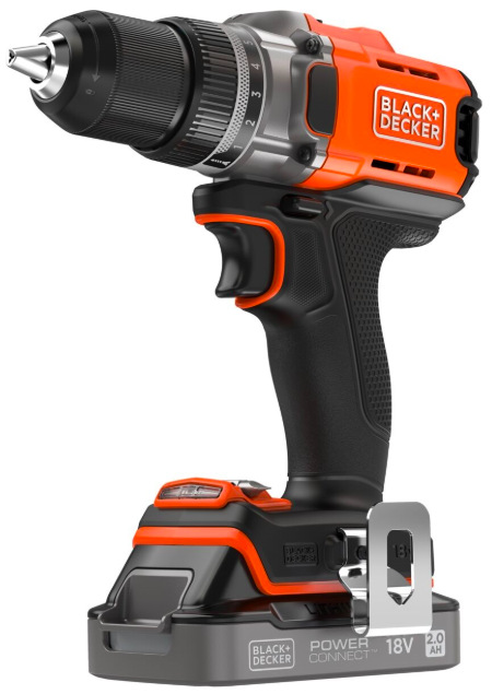 Aku vŕtačka Black-Decker BCD382D1XK-QW (s batériou)