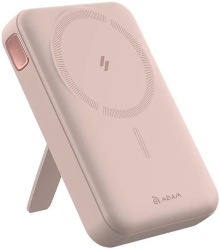 Powerbanka Adam Elements s výklopným stojanom, pohľad zo zadnej strany.