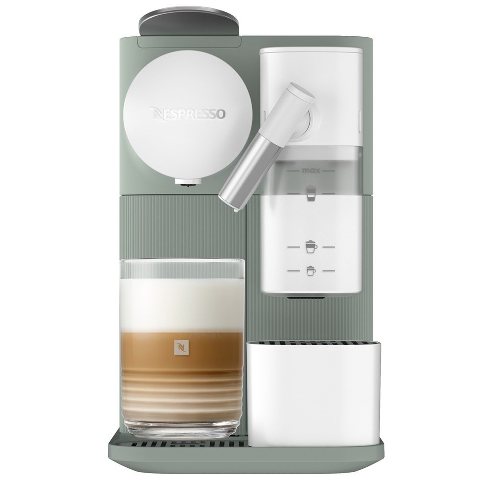 Kapsulový kávovar De'Longhi Nespresso Lattissima One EN510.GR šalviová farba Kapsľový kávovar De'Longhi Nespresso Lattissima One EN510.GR sa ovláda manuálne 3 podsvietenými tlačidlami