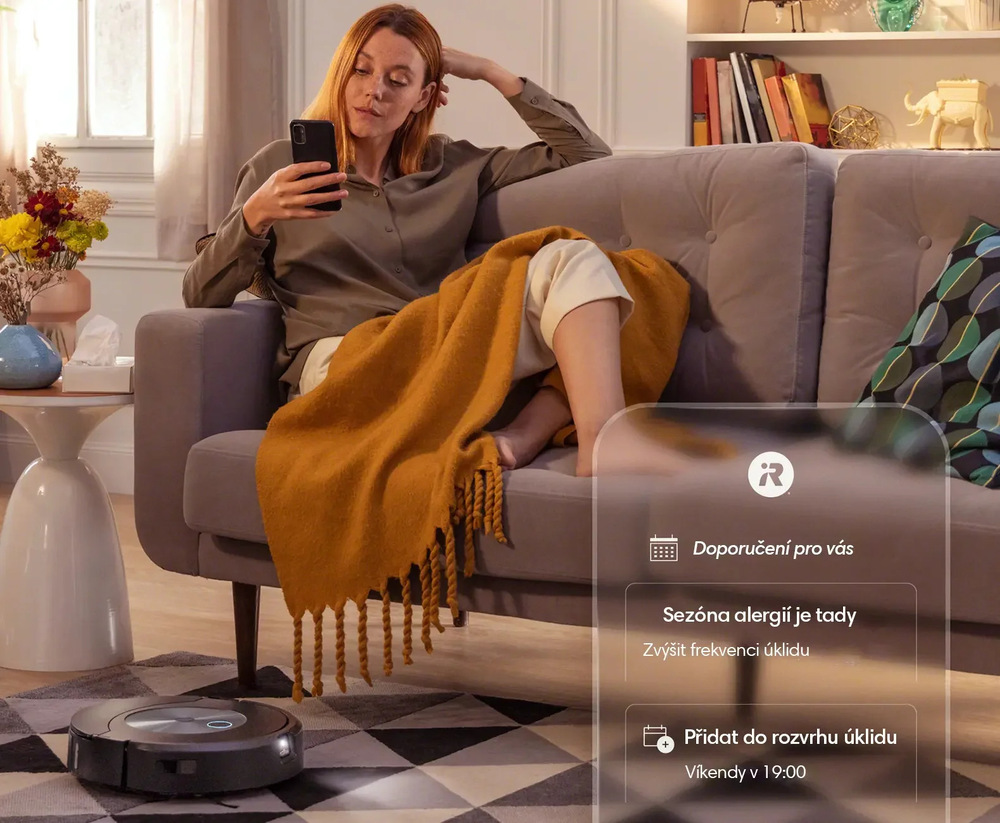 Robotický vysávač iRobot Roomba Combo j7 čierny Robotický vysávač iRobot Roomba Combo j7 čierny