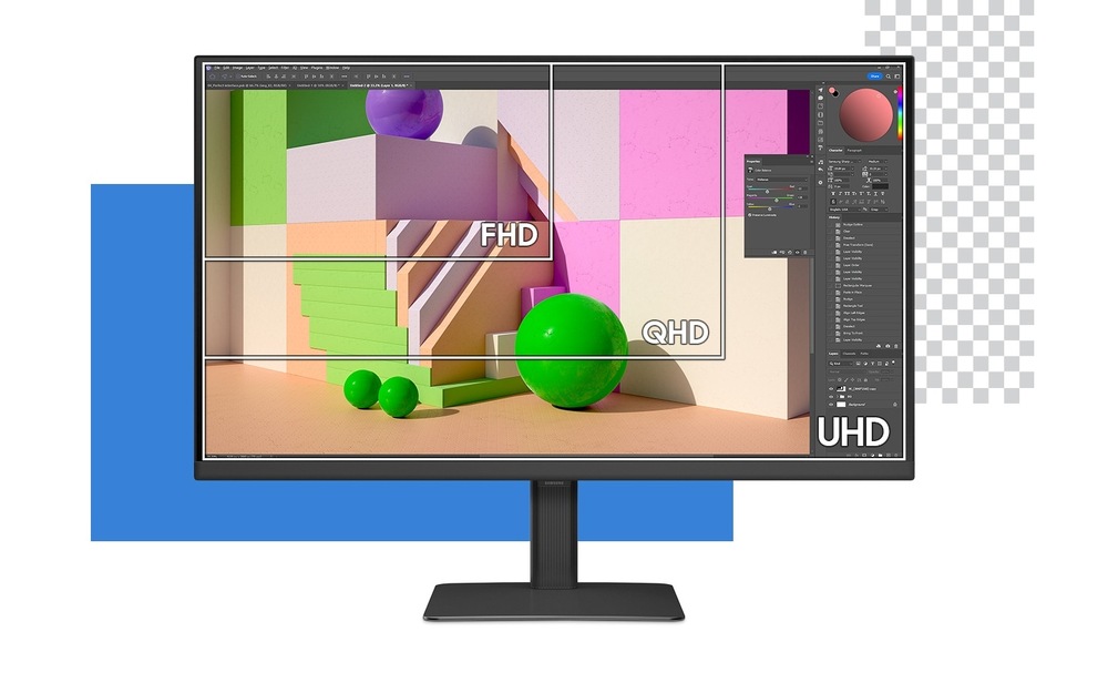 Monitor Samsung ViewFinity S8 čierny Samsung ViewFinity S8 (S80UD)