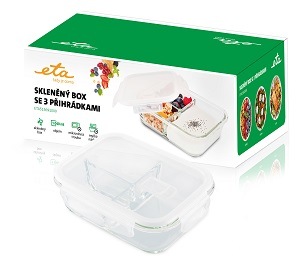 Sklenená dóza na potraviny ETA 5156 91000