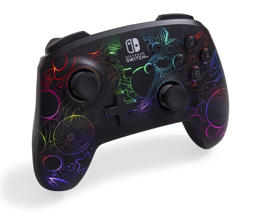 PowerA Enhanced Wireless pre Nintendo Switch – Galactic Vortex (NSGP0349-01)