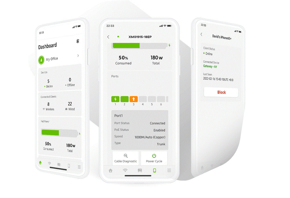 Router ZyXEL FWA505, 5G, Standalone/Nebula, AX1800 WiFi biely Router ZyXEL FWA505, 5G, Standalone/Nebula, AX1800 WiFi biely