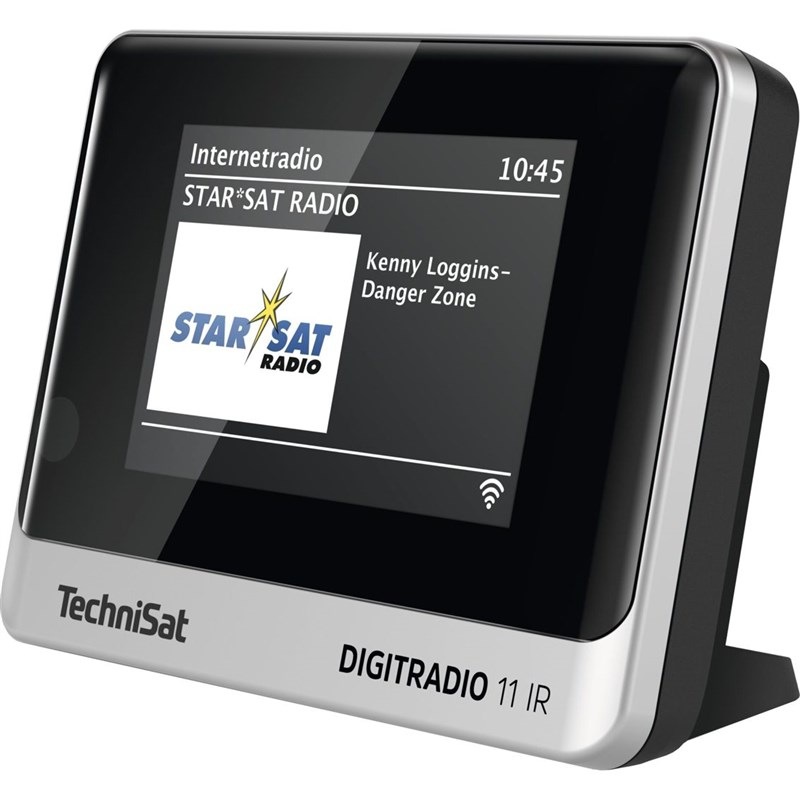 Internetový rádioprijímač s DAB+ Technisat DIGITRADIO 11 IR čierny/strieborný
