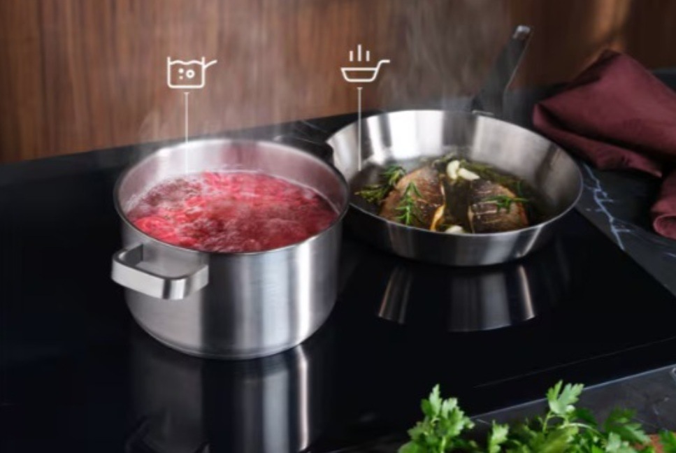 Indukčná varná doska AEG série 8000 TH64IB30FB čierna AEG TH64IB30FB Sense Boil A Fry