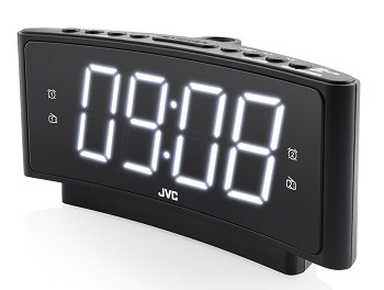 Rádiobudík JVC RA-E314B čierny Rádiobudík JVC RA-E314B čierny