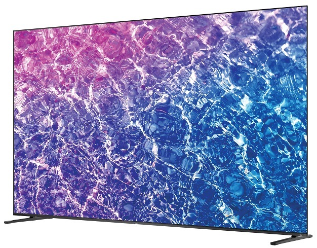 Televízor Haier H65M92FUX Televízia Haier H65M92FUX s farebnou štruktúrou na displeji