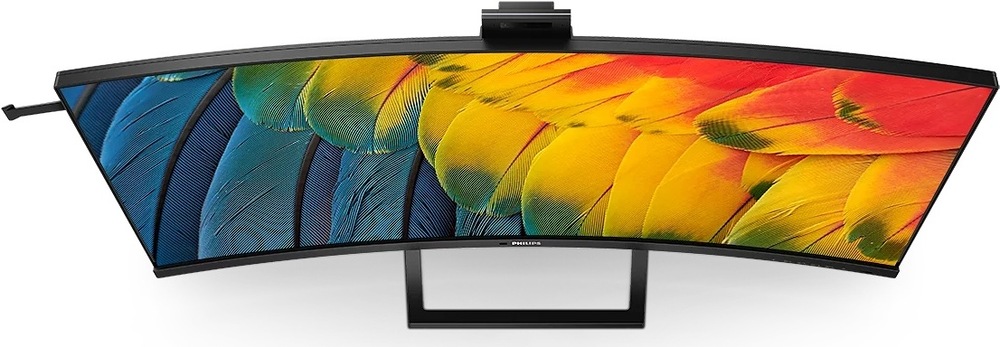 Monitor Philips 40B1U6903CH/00 čierny Zakrivený monitor Philips 40B1U6903CH/00 z horného pohľadu disponuje funkciou KVM MultiView