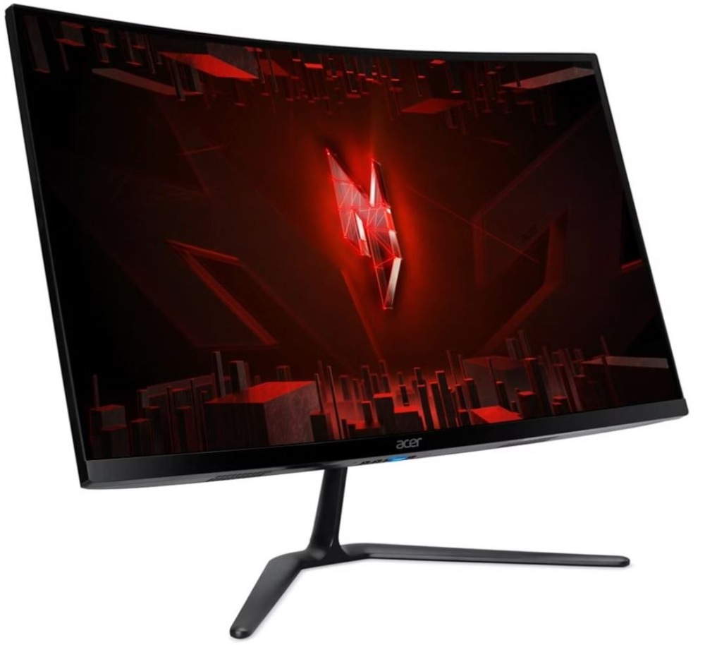 Herný monitor Acer Nitro v šikmom pohľade