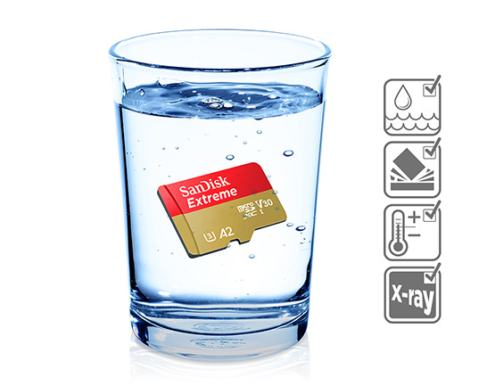 Pamäťová karta SANDISK Micro SDHC Extreme 32GB UHS-I U3 (100R/60W) + adaptér čierna Pamäťová karta SANDISK Micro SDHC Extreme 32GB UHS-I U3 (100R/60W) + adaptér čierna