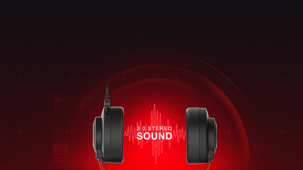 Headset A4Tech Bloody G200 čierny/červený A4Tech Bloody G200