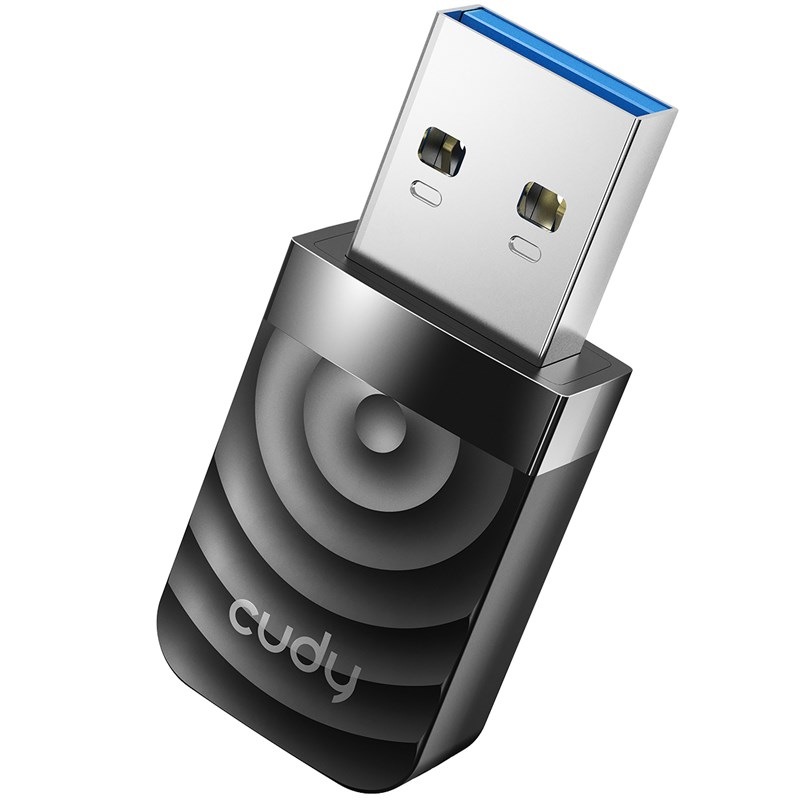 Wi-Fi adaptér Cudy WU1300S AC1300 Wi-Fi USB 3.0 čierny