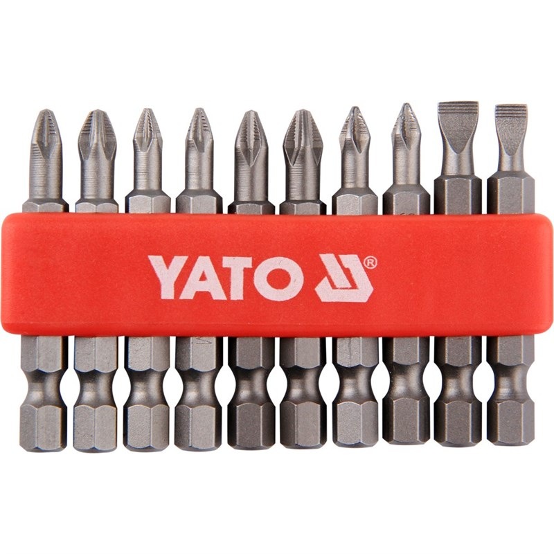 Sada bitov YATO YT-0483, 1/4" 50 mm (10 ks)