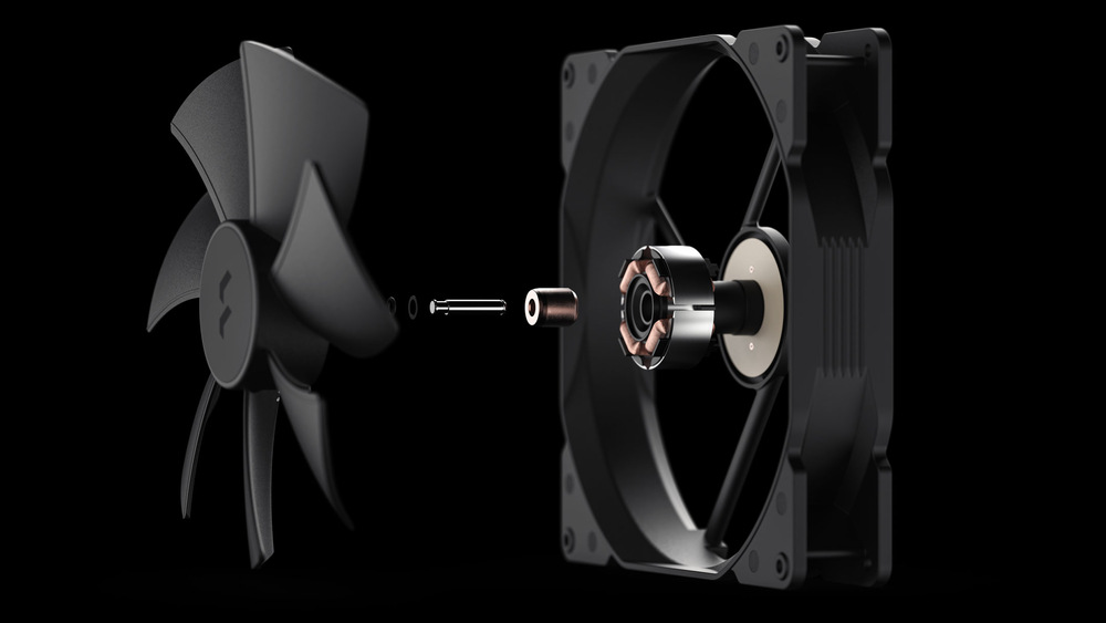 Ventilátor FRACTAL DESIGN Dynamic X2 GP-18 PWM Black Ventilátor FRACTAL DESIGN Dynamic X2 GP-18 PWM Black