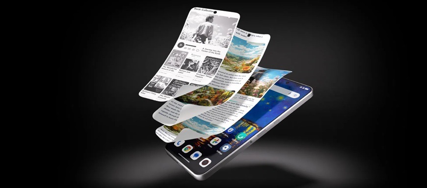 Mobilný telefón TCL NXTPAPER 60 ULTRA 5G 12 GB / 256 GB sivý