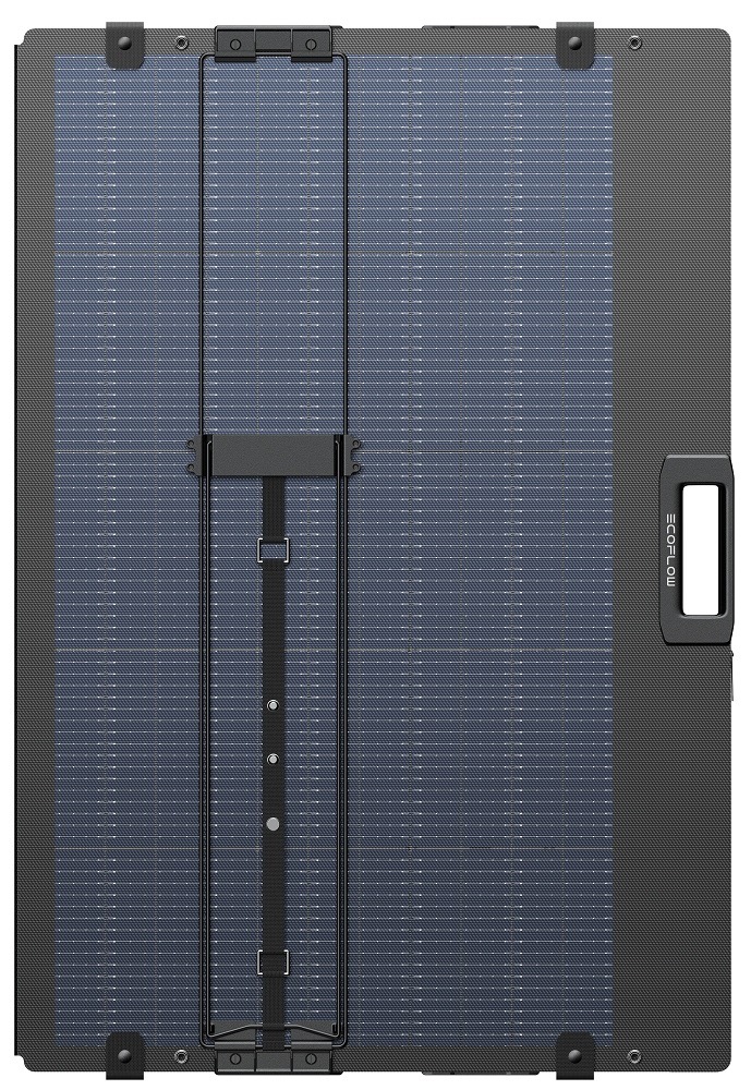 Detail panelu EcoFlow zložený stav