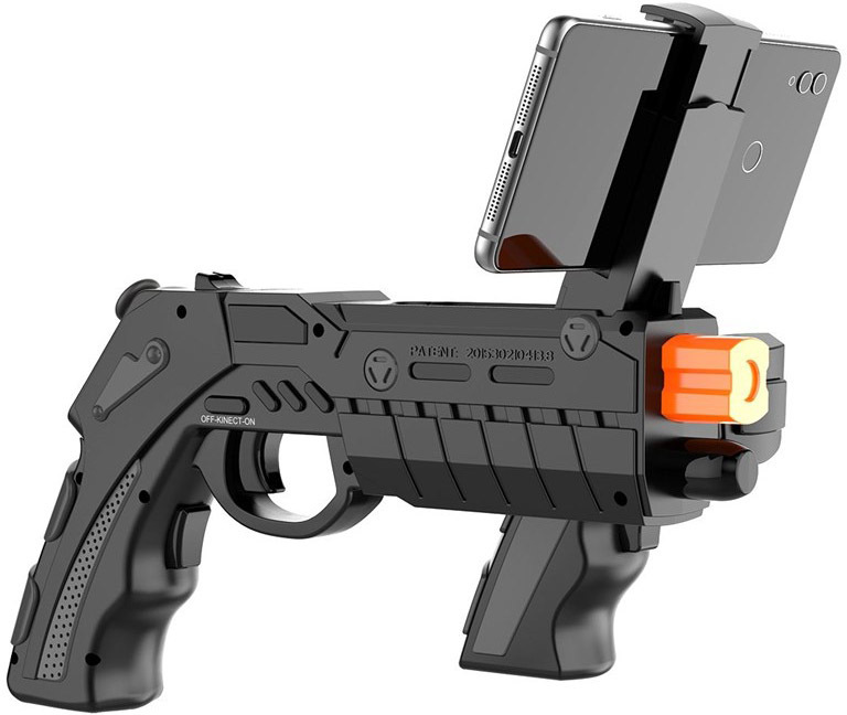 Ovládač iPega 9257 Phantom ShoX Blaster Bluetooth Gun Android/iOS/PS3/PS4/PC/N-Switch/SmartTV - čierny