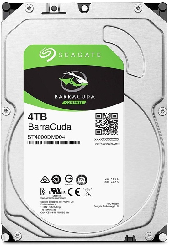 Pevný disk 3,5" Seagate Barracuda 4TB