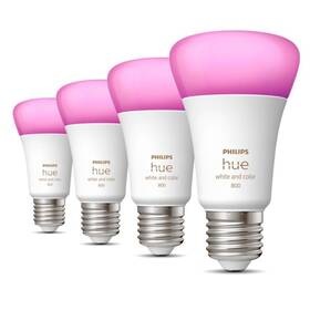 Inteligentná žiarovka Philips Hue Bluetooth, 6,5W, E27, White and Color Ambiance, 4ks Žárovka LED Philips Hue Bluetooth, 6,5W, E27, White and Color Ambiance, 4ks (8719514328402)