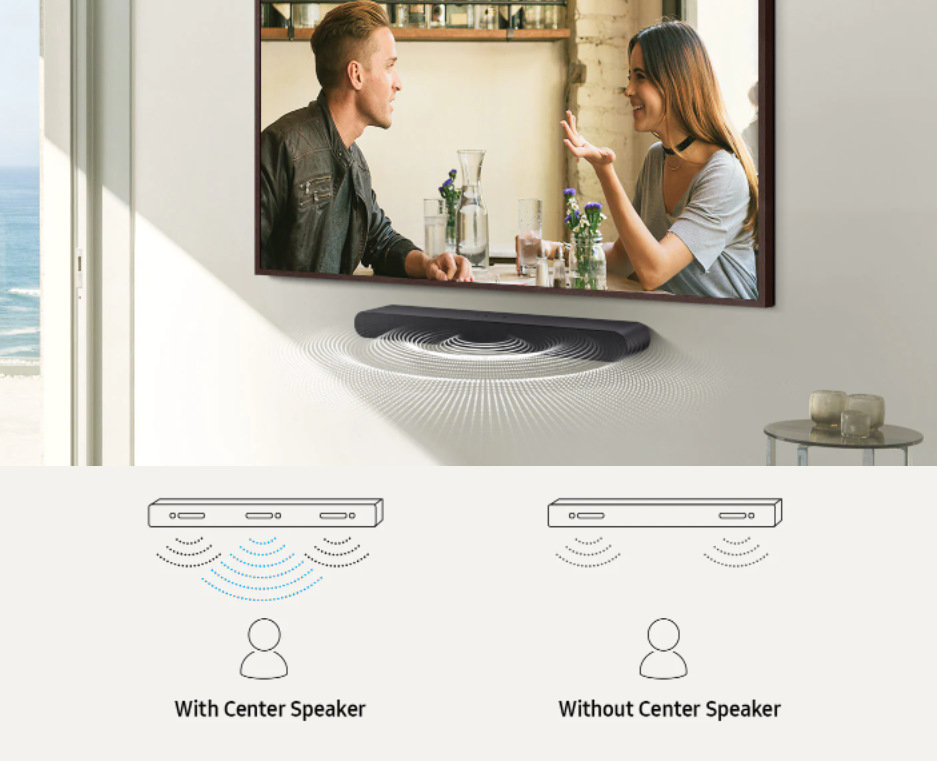 Soundbar Samsung HW-S50B čierny