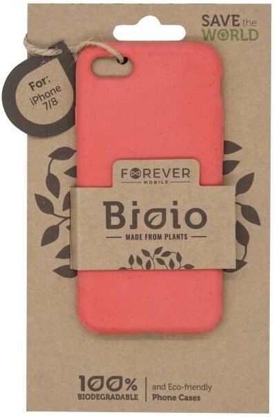 Kryt na mobil Forever Bioio na Apple iPhone 7/8/SE (2020/22) červený
