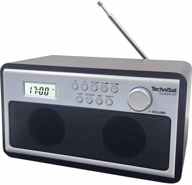 Rádioprijímač TechniSat CLASSIC 210 hnedý