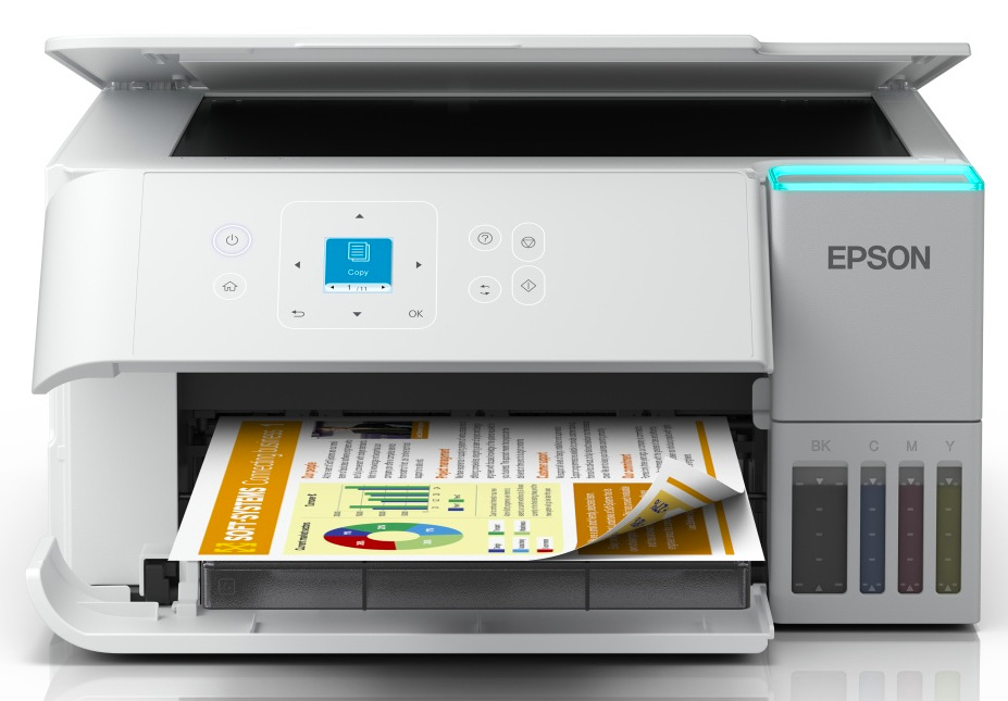 Tlačiareň multifunkčná Epson EcoTank L4366 biela Tlačiareň multifunkčná Epson EcoTank L4366 A4, 15 str./min., 8 str./min., 4800 × 1200, automatický duplex, - biely