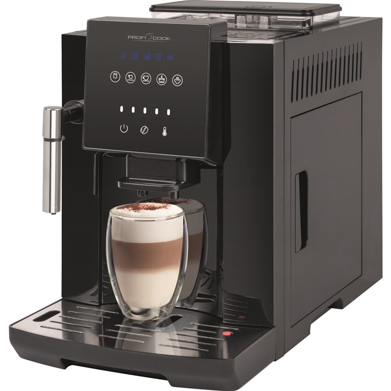 Automatický kávovar ProfiCook KAV 1281, čierna farba