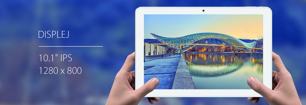 Tablet iGET SMART W101 strieborný Tablet iGET SMART W101 strieborný