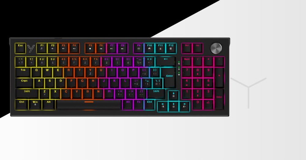 Klávesnica YENKEE YKB 3510 Apex, CZ layout čierna Yenkee YKB 3510 Apex SK