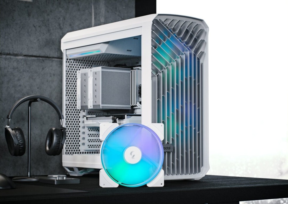 Case FRACTAL DESIGN Torrent Tempered Glass Light Tint čierna ractal Design Torrent Tempered Glass Light Tint