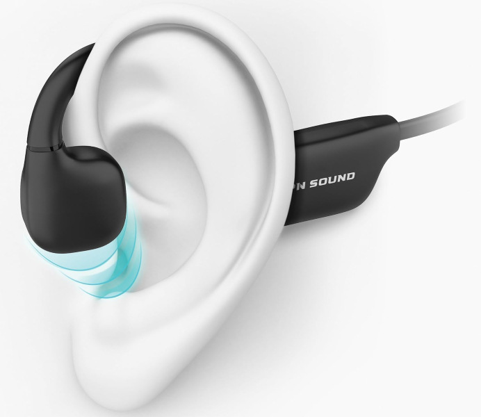 Slúchadlá OPN Sound Osso čierna OPN Sound Osso, čierna