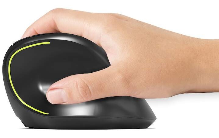Myš PORT CONNECT Ergo Soft čierna
