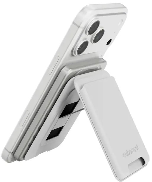 Powerbank Cubenest SlimDual MagSafe Qi2 5000 mAh strieborná