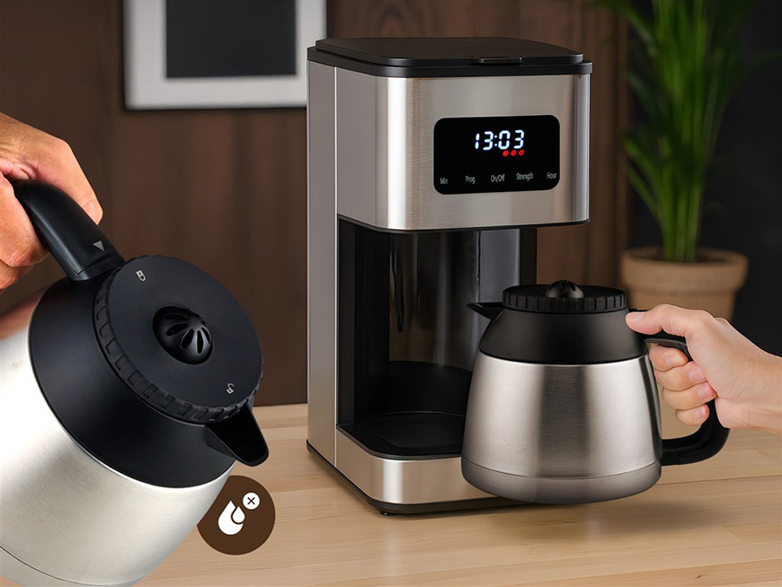 Kávovar Profi Cook KA 1300 nerez Kávovar Profi Cook KA 1300″ width=