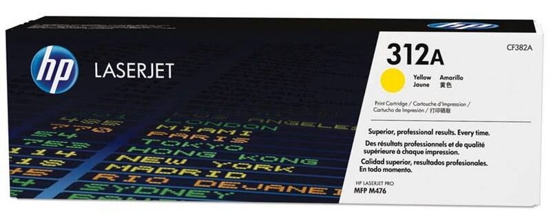 Toner HP 312A, 2 700 strán žltý