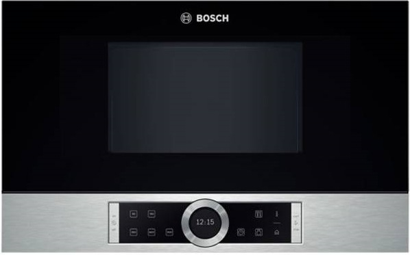 Mikrovlnná rúra Bosch Serie 8 BFR634GS1 nerez Mikrovlnná rúra Bosch Serie 8 BFR634GS1 nerez