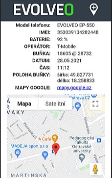 Mobilný telefón Evolveo EasyPhone EG pro seniory červený Mobilný telefón Evolveo EasyPhone EG pro seniory červený