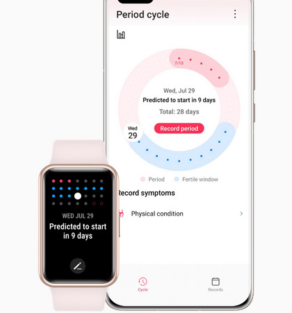 Inteligentné hodinky Huawei Watch Fit New čierne
