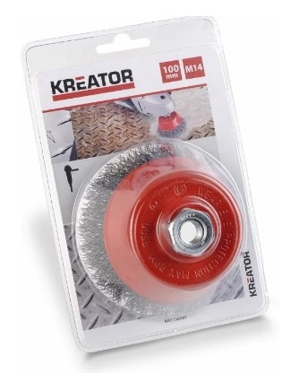 Brúsna kefa Kreator KRT150201 M14 - 100mm
