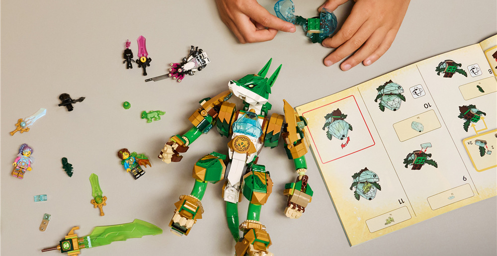 Stavebnica LEGO® DREAMZzz™ 71508 Líščí robotický strážca Mateo a Izzie čelia Cisárovi z nočných mor a pátrajú po pokladoch s pomocou fantastických tvorov a mečov.