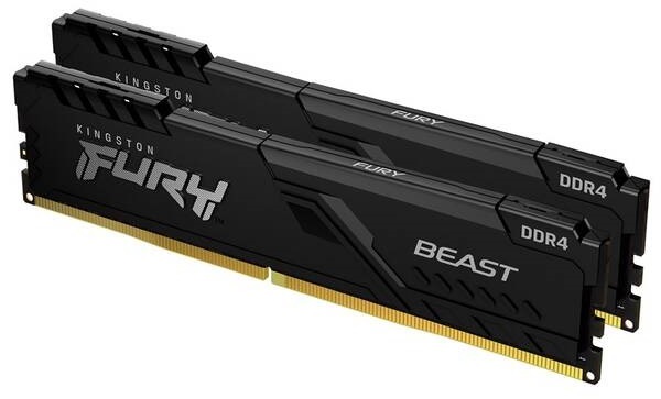 Pamäťový modul Kingston FURY Beast Black 64GB (2x32GB) DDR4 3600MHz CL18